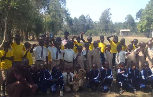 School Children in Kenya Africa